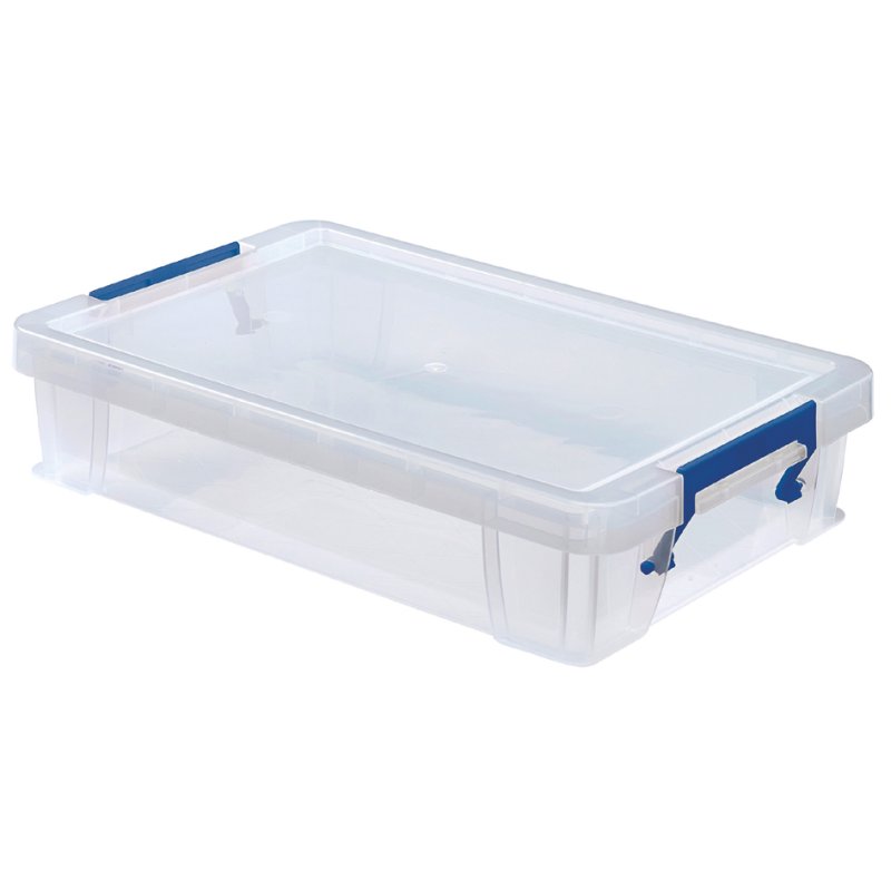 Fellowes ProStore boîte de rangement, 5,5 litres, transparent, empilable