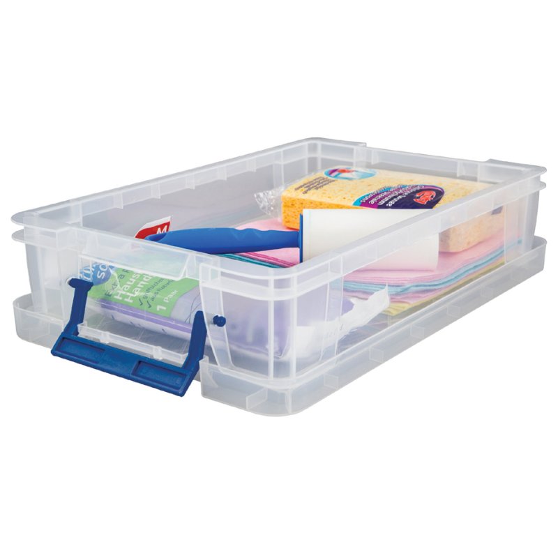 Fellowes ProStore boîte de rangement, 5,5 litres, transparent, empilable