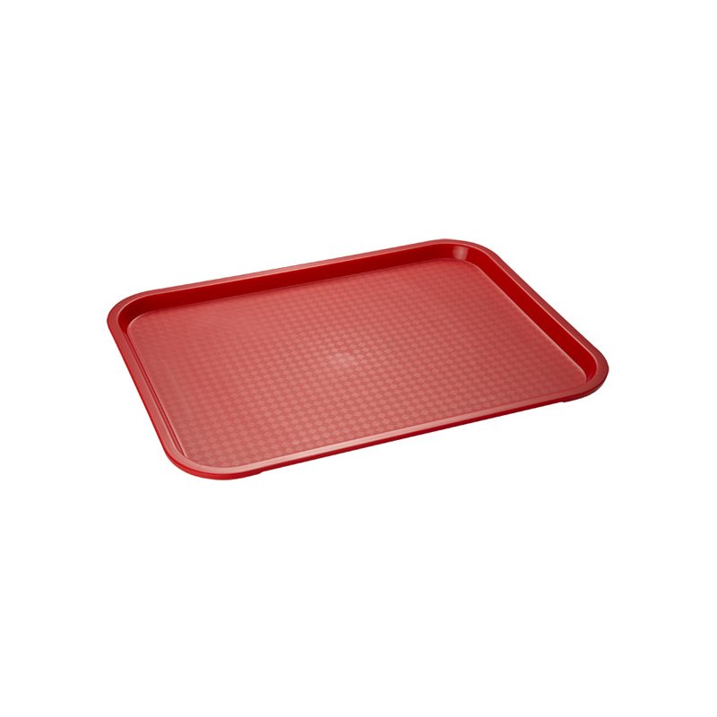 APS Plateau Fast Food, 350 × 270 mm, gris, polypropylène
