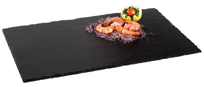 APS natuurleien plaat, 450 × 300 mm, antraciet