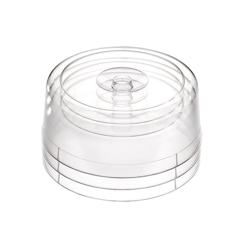 APS couvercle de conservation, diamètre 330 mm, transparent, hauteur 125 mm