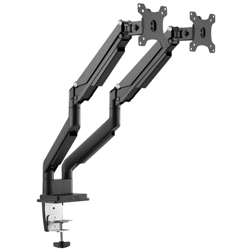 DIGITUS universele monitorarm met klem, 15-32 inch, zwenk- en neigbaar, max 9 kg