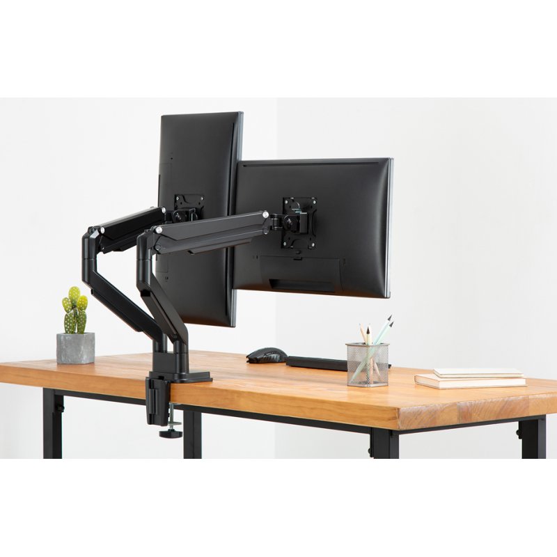 DIGITUS universele monitorarm met klem, 15-32 inch, zwenk- en neigbaar, max 9 kg