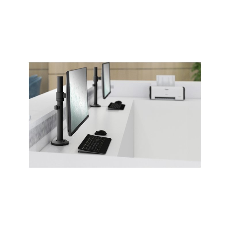 DIGITUS bras de moniteur universel, 15-32 pouces, pivotant/inclinable, noir