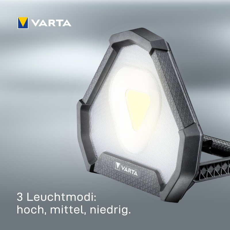 VARTA Work Flex Stadium Light werklamp, oplaadbaar, 1450 lumen, IP54