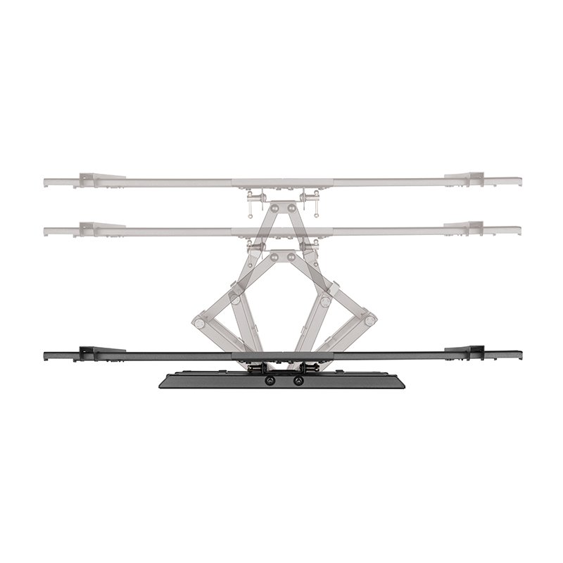 LogiLink TV-support mural Full Motion, 43-90 pouces, acier noir, max 60 kg