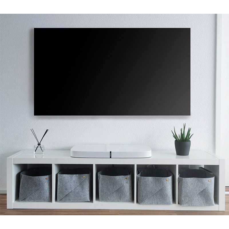 LogiLink TV-support mural Full Motion, 43-90 pouces, acier noir, max 60 kg