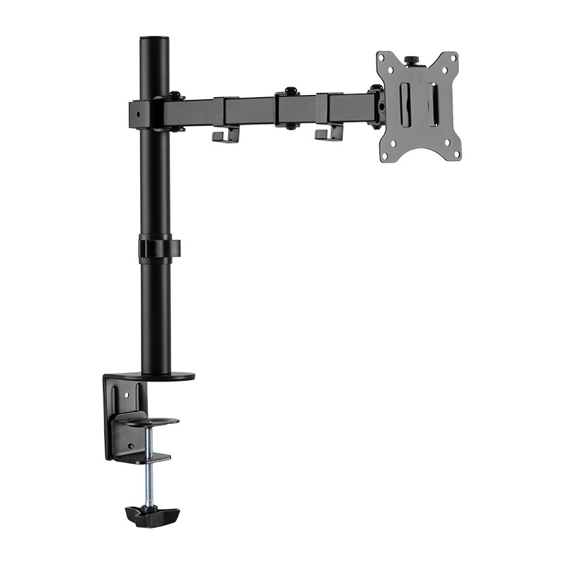 LogiLink bras d'écran ajustable, 17-32 pouces, pince de bureau, noir