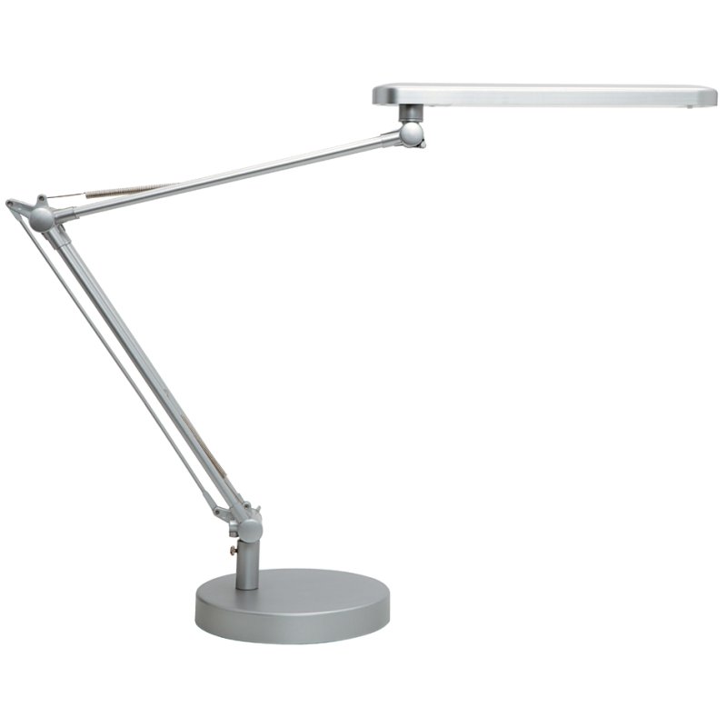 UNiLUX LED bureaulamp MAMBO LED 2.0, metaalgrijs, 6,8W, dimbaar