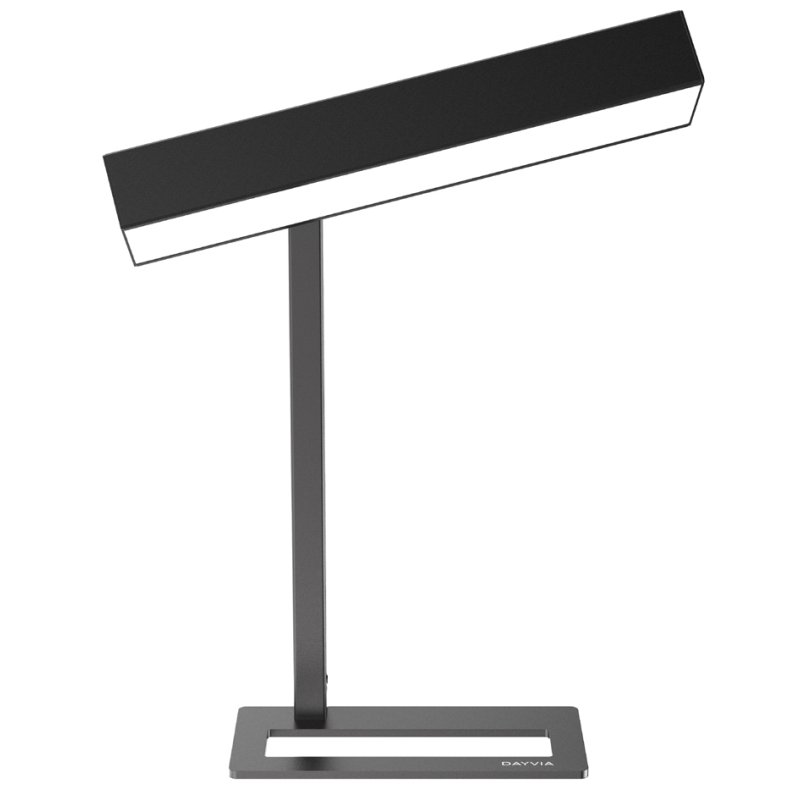 UNiLUX Lampe de luminothérapie LED Dayvia SUNDESK, 10.000 Lux, noir, 25 watts