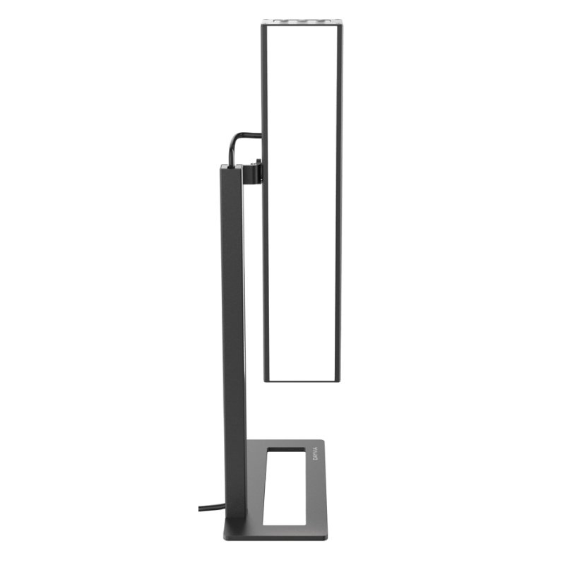 UNiLUX Lampe de luminothérapie LED Dayvia SUNDESK, 10.000 Lux, noir, 25 watts