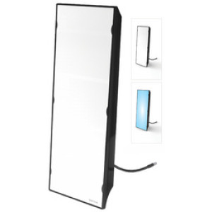 UNiLUX LED lichttherapielamp Dayvia SLIM STYLE, zwart, 21 watt, 10.000 lux