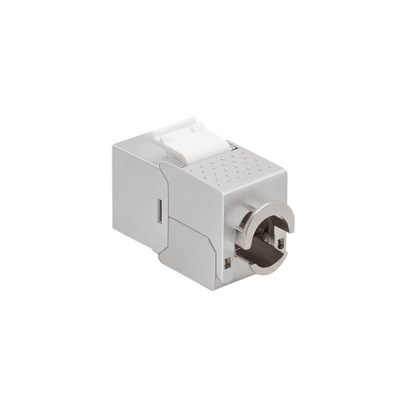 LogiLink Professional module réseau encastrable Cat.6A, blindée, sans outil