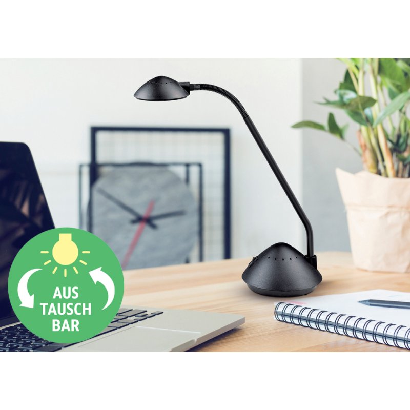 MAUL LED bureaulamp MAULarc, wit, 5W, 542 lumen