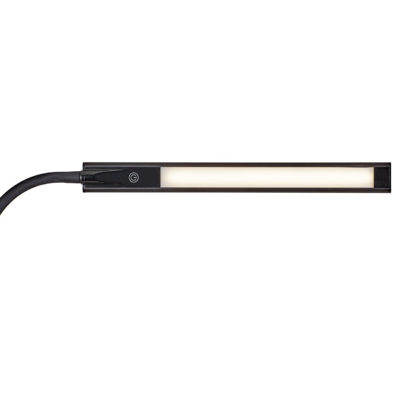 MAUL LED desk lamp MAULpirro, dimmable, white, clamp base