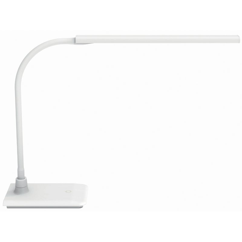 MAUL Lampe de bureau LED MAULpirro, dimmable, blanc, avec pied