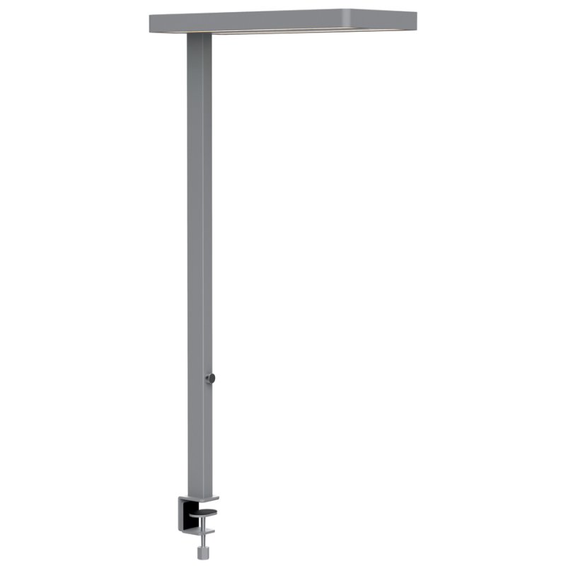 MAUL LED desk lamp MAULjaval, with clamp, black, 80W