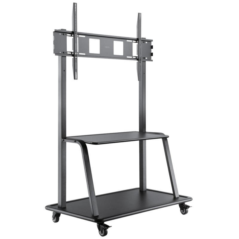 LogiLink Support TV, 60-105 pouces, hauteur ajustable, 4 roulettes pivotantes