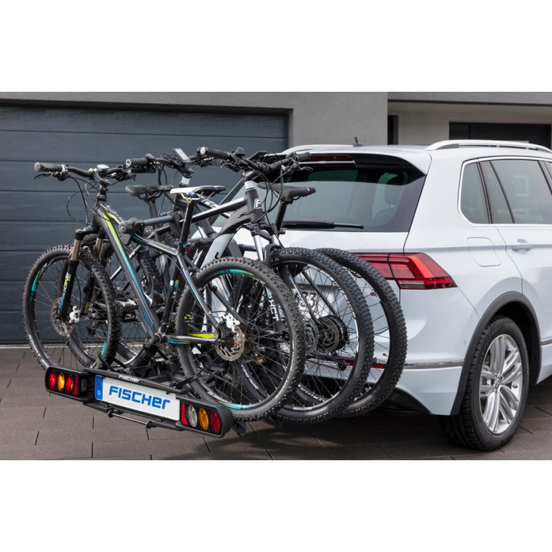 FISCHER porte-vélos Proline Evo 3, attelage, 3 vélos, 60 kg