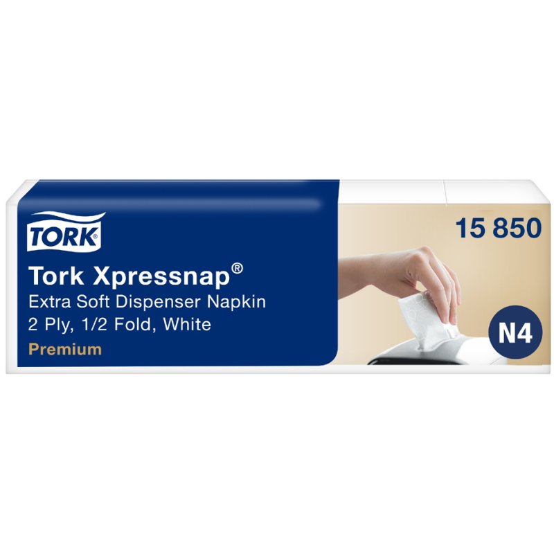 Tork Xpressnap serviettes de distributeur, 213×165 mm, jaune citron, 1000 pièces