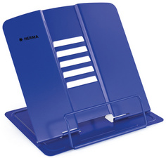 HERMA leesstandaard XL, metaal, blauw, 5 standen instelbaar