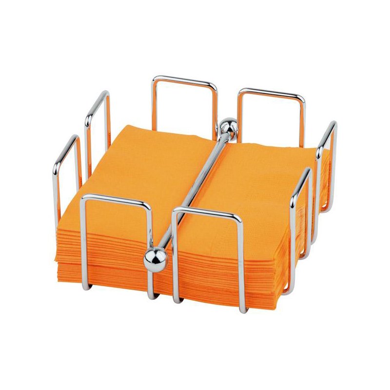 APS servethouder BAR, roestvrij staal, verchroomd, 140×140×65 mm