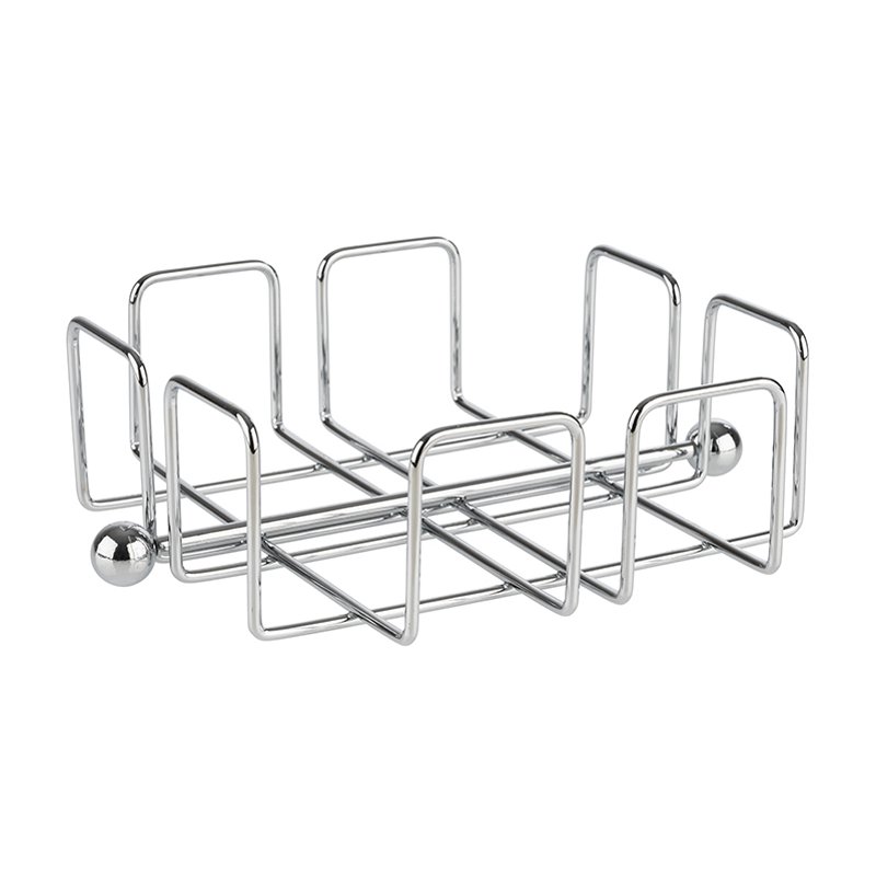 APS servethouder WIRE, roestvrij staal, verchroomd, 190×190×190 mm