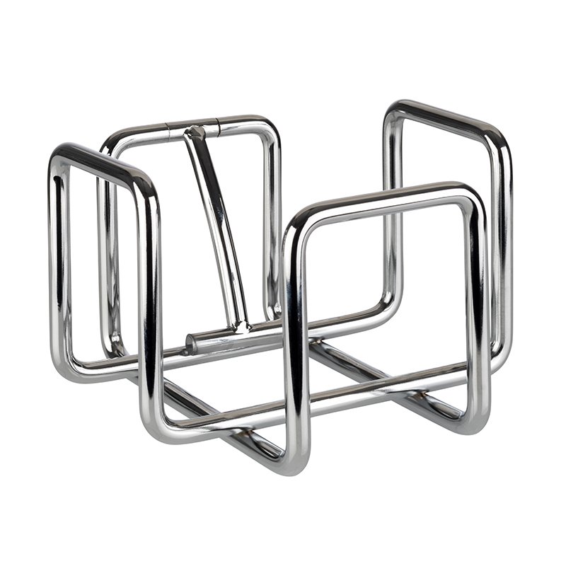 APS servethouder HERO, RVS chrome afwerking, 145×145×100 mm, 65 cocktailservetten