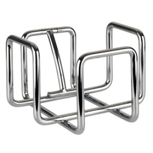 APS servethouder HERO, RVS chrome afwerking, 145×145×100 mm, 65 cocktailservetten