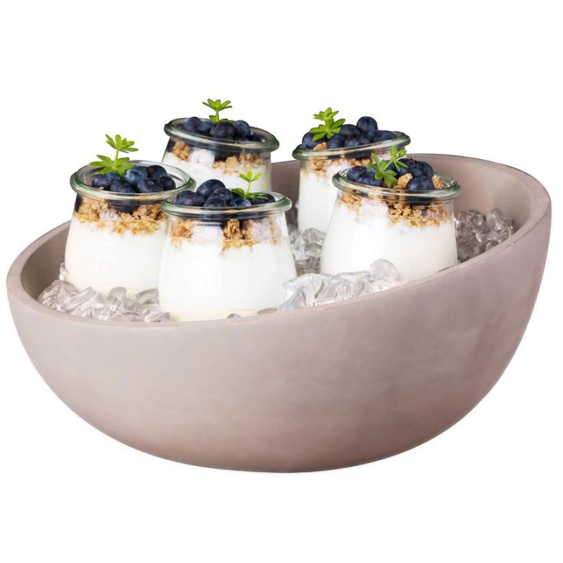 APS forme buffet ELEMENT, béton, gris, 1,1 litre