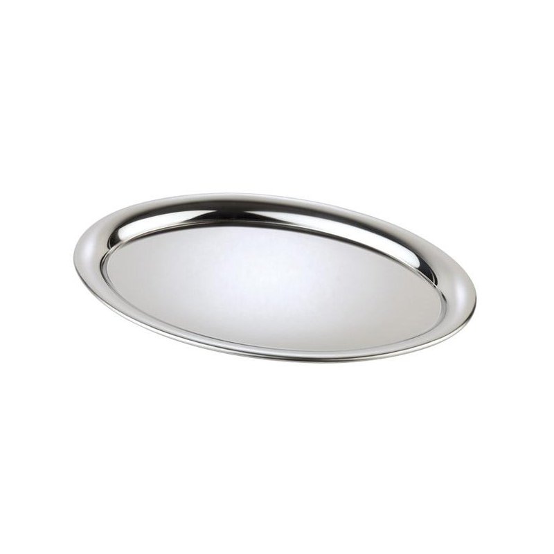 APS dienblad KOFFIEHUIS, ovaal, roestvrij staal, 290×220 mm