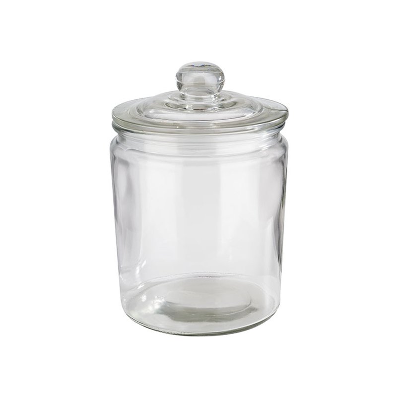 APS pot de stockage CLASSIC, 0,9 litre, couvercle en verre, diamètre 115 mm