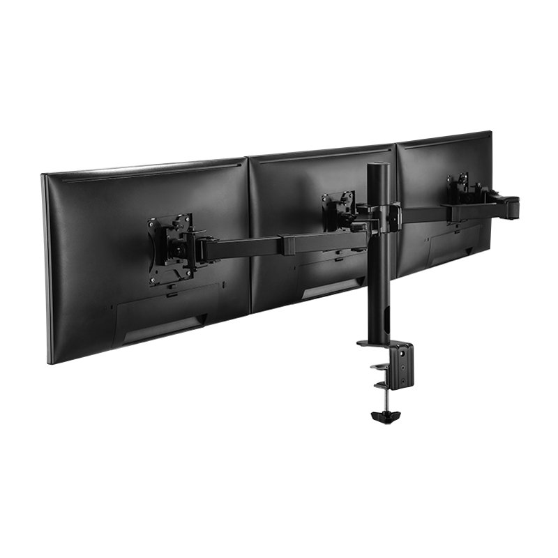 LogiLink support pour 3 moniteurs 17-27 pouces, noir