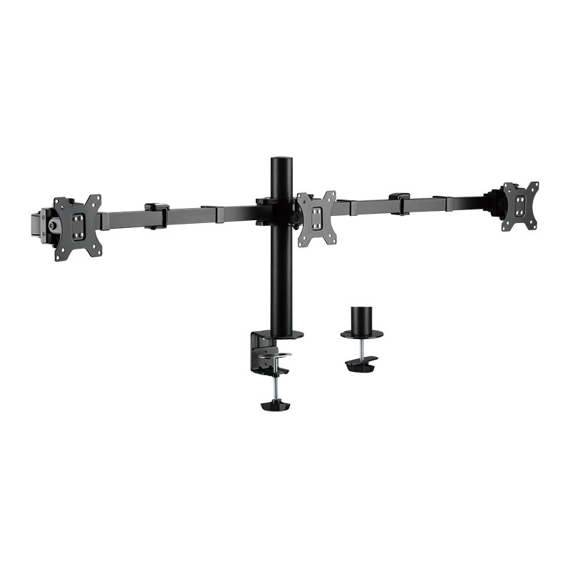LogiLink support pour 3 moniteurs 17-27 pouces, noir