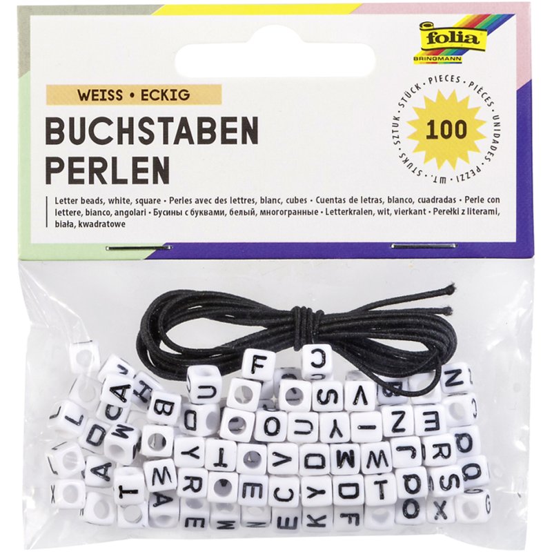folia letterkralen vierkant, acryl 5×5 mm, gemengde kleuren, 100 stuks