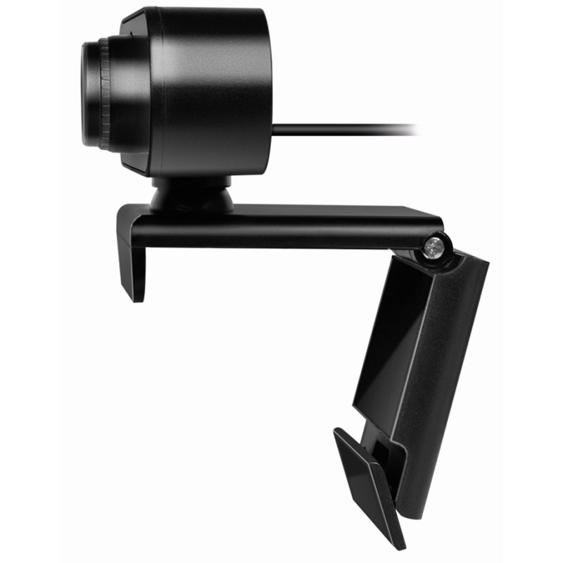 LoLik Pro Full HD webcam, 1920×1080p, black, USB