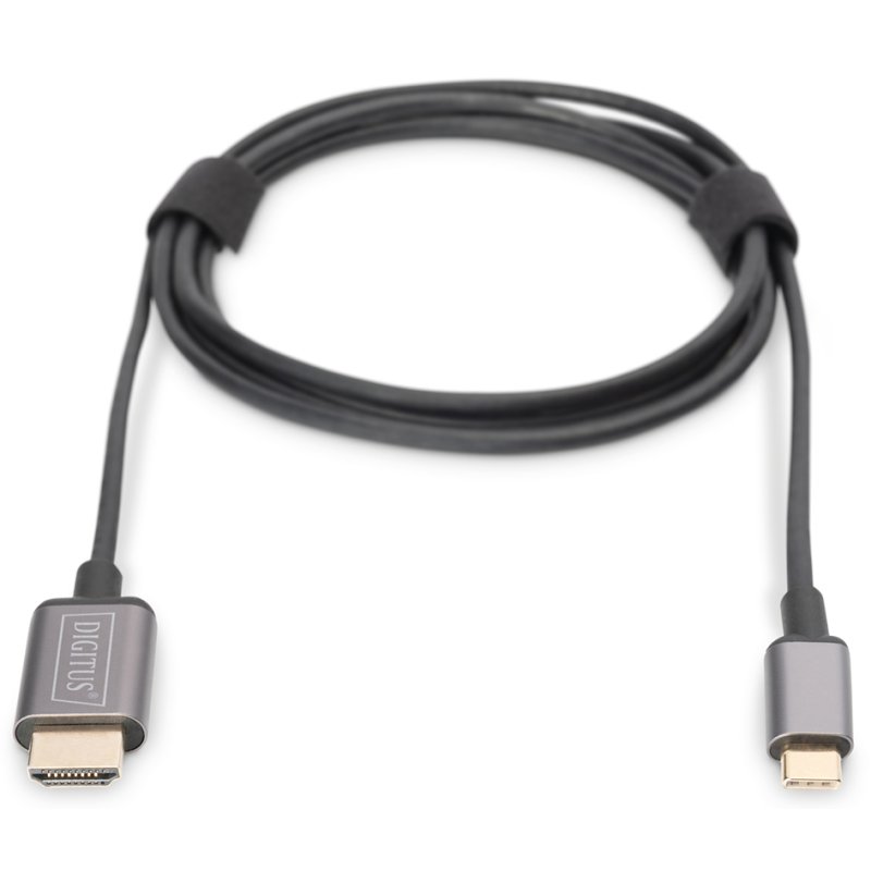 DIGITUS Câble adaptateur USB-C vers HDMI, 4K 30Hz, 1,8 m