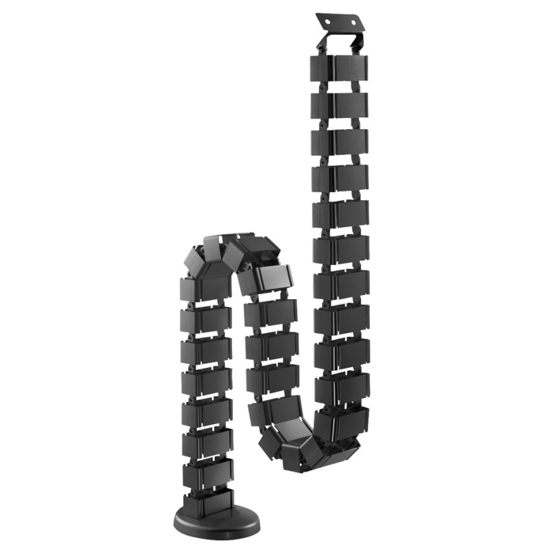 DIGITUS kabelmanagement kabelslang, zilver, 1300 mm, 28 modulaire schakels