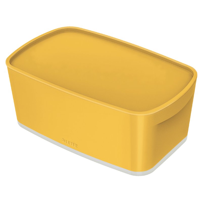 LEITZ boîte de rangement My Box Cosy, 5 litres, jaune, DIN A5