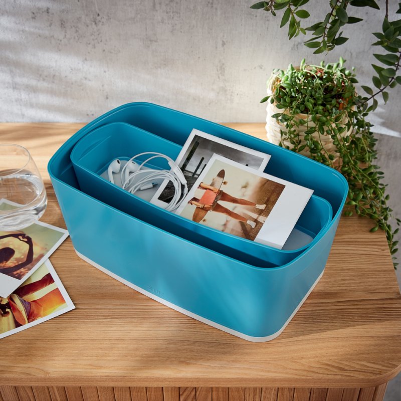 LEITZ boîte de rangement My Box Cosy, 5 litres, jaune, DIN A5