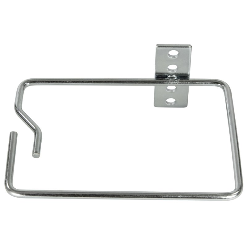 LogiLink Professional steel cable guide, 140×100 mm, galvanised, 1U