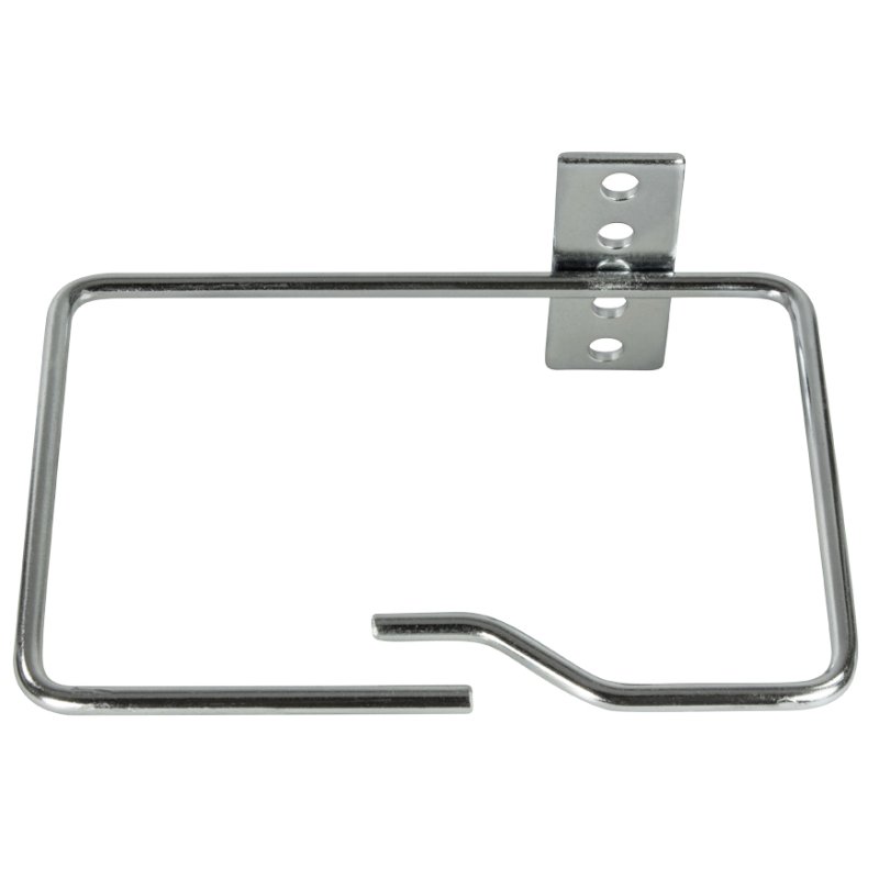 LogiLink Professional steel cable guide, 140×100 mm, galvanised, 1U
