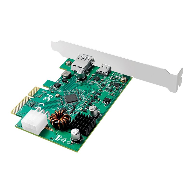 LogiLink USB 3.2 PCI Express card, 2 ports, 10 Gbit/s
