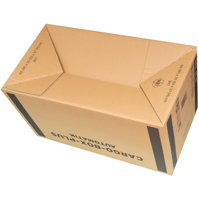 SMARTBOXPRO carton de déménagement fond automatique, marron, 650×350×370 mm, 10 pièces