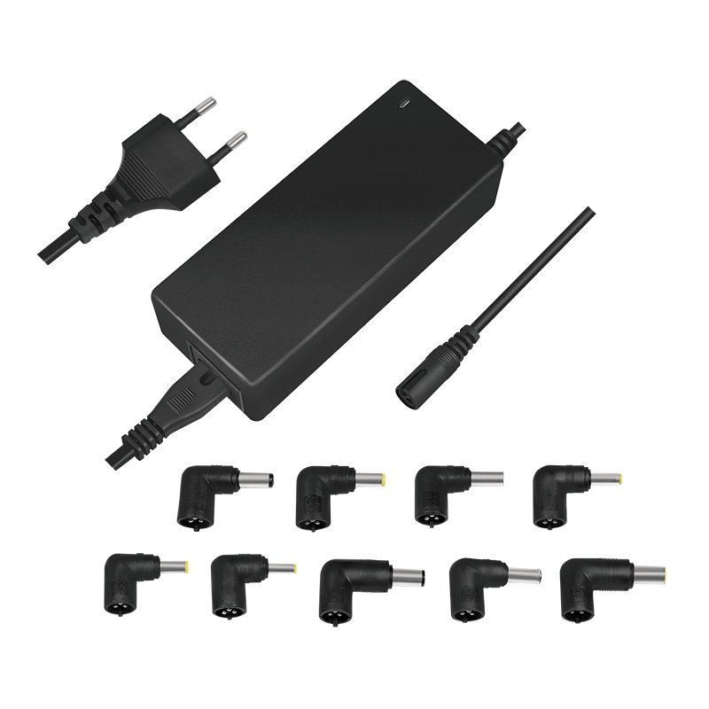 LogiLink Universele notebookvoeding, 65 Watt, zwart, 9 adapters