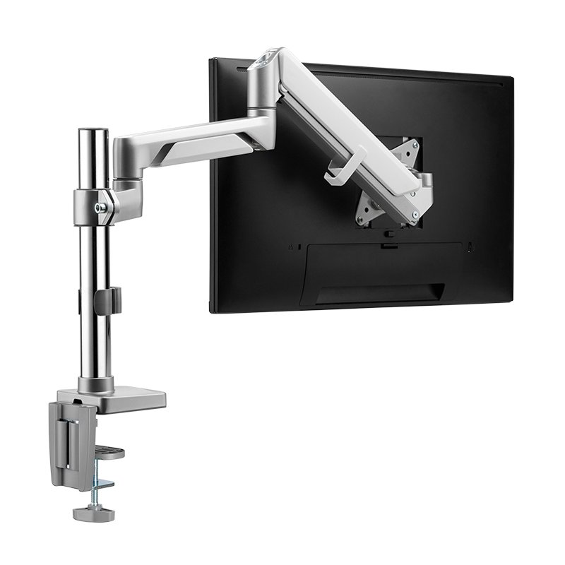 LogiLink monitorarm aluminium, zilver, 17-32 inch, verstelbaar, VESA 75×75/100×100