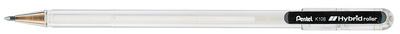 Pentel Hybrid gel rollerpen, wit, 0,35 mm