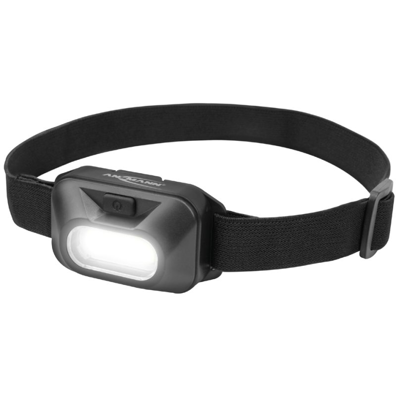 ANSMANN LED-hoofdlamp HD120B, 125 lumen, IPX2 waterdicht