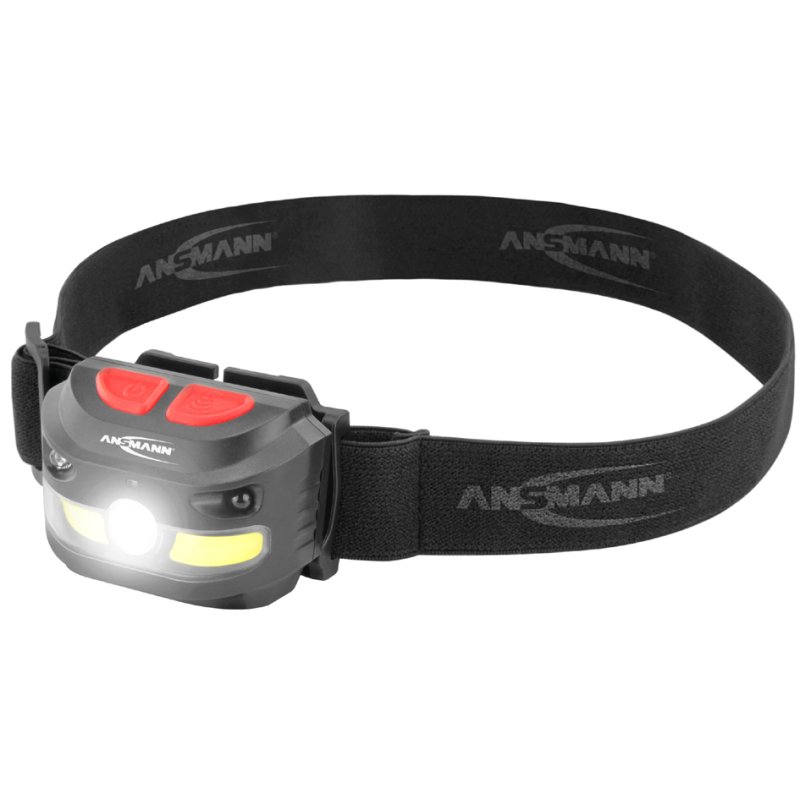 ANSMANN sensor hoofdlamp HD250RS, oplaadbaar, 250 lumen, IP54