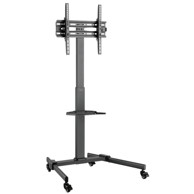 LogiLink Support TV pivotant, 32-55 pouces, avec roulettes, hauteur réglable